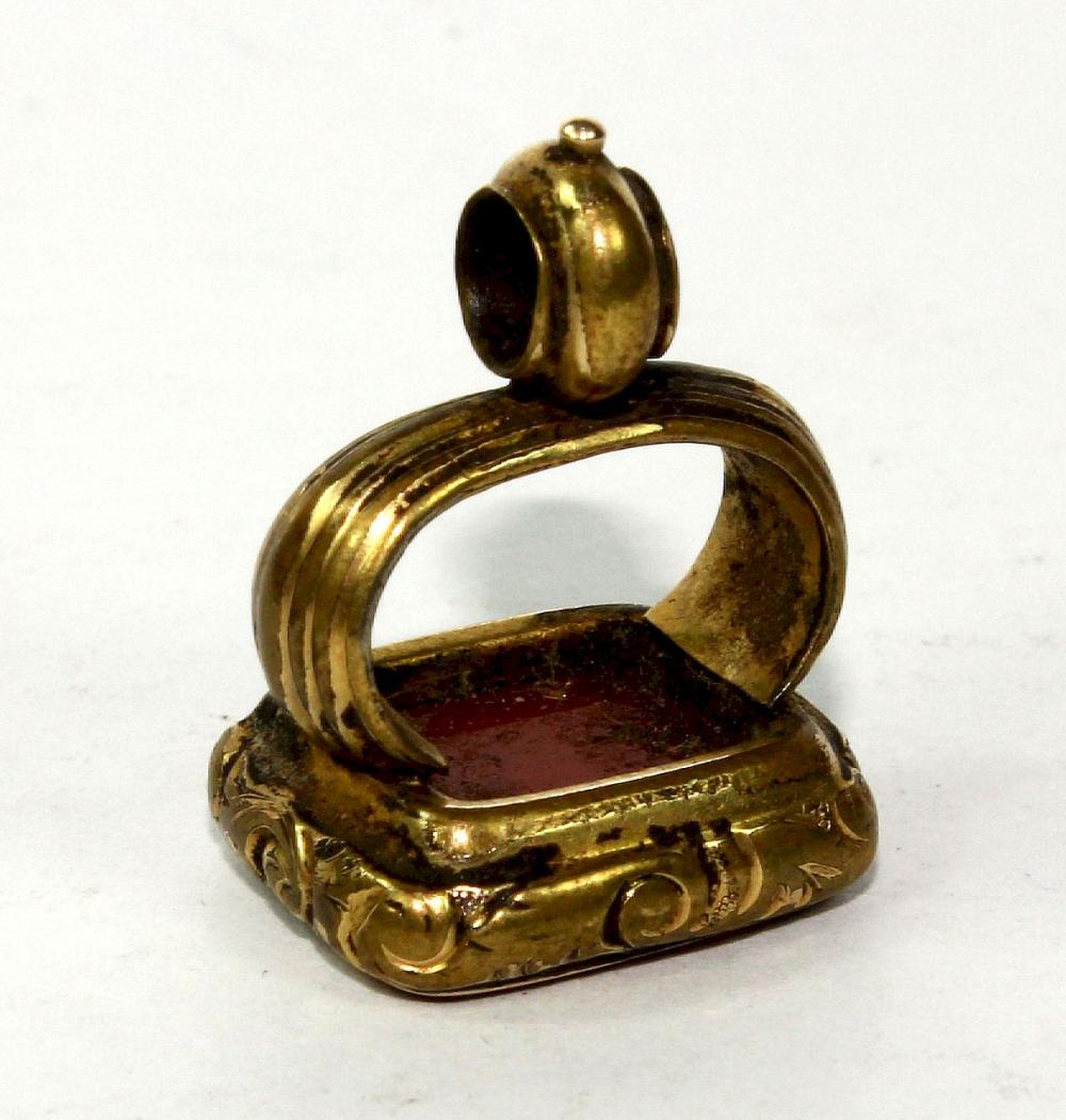 Antique Gold-plated Carneli... image