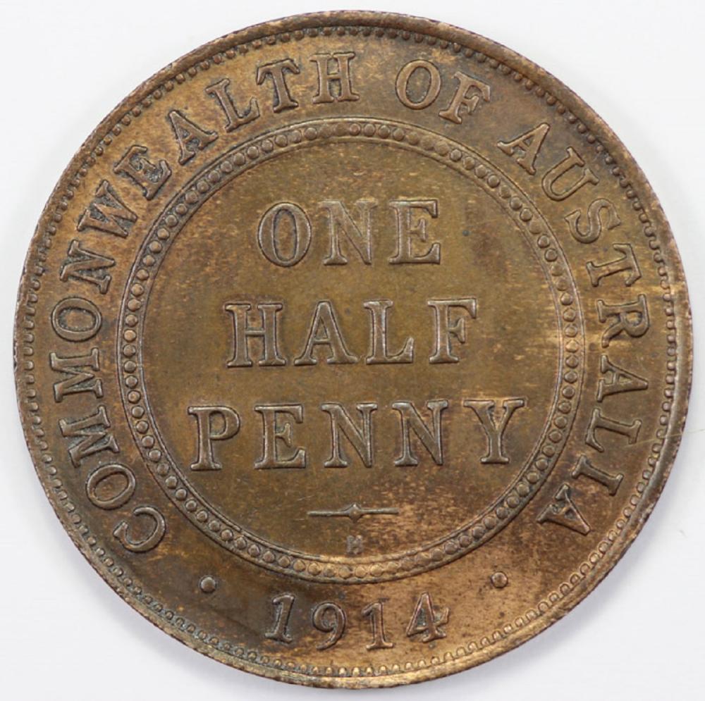 Australia 1914 H Halfpenny,... image