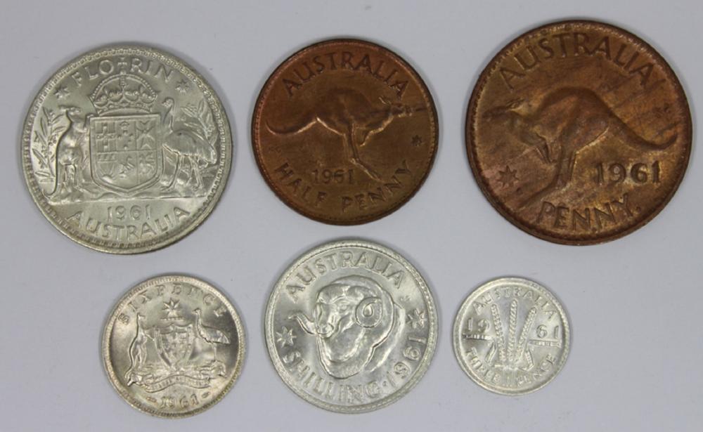 Australia 1961 Year Set - 1... image