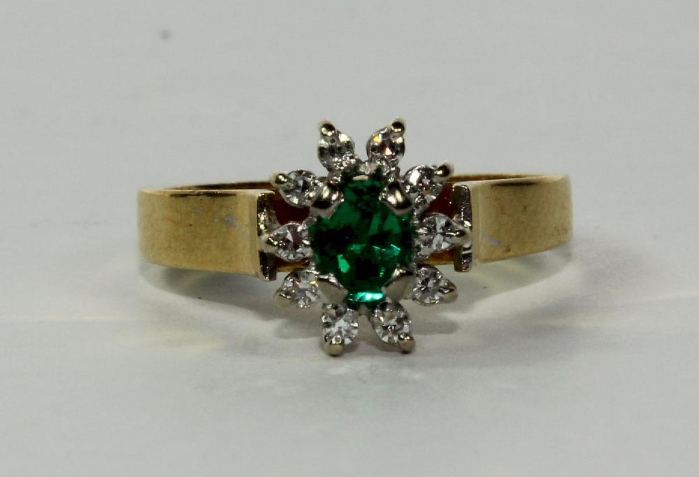 Gilson Emerald & Diamond Ri... image