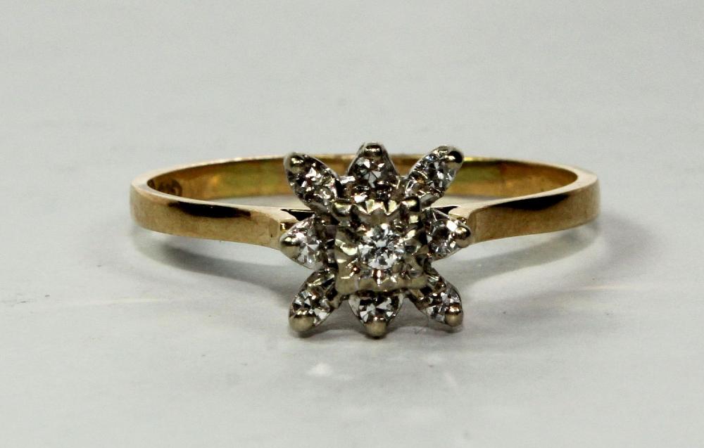 Diamond Ring in 14ct Yellow... image