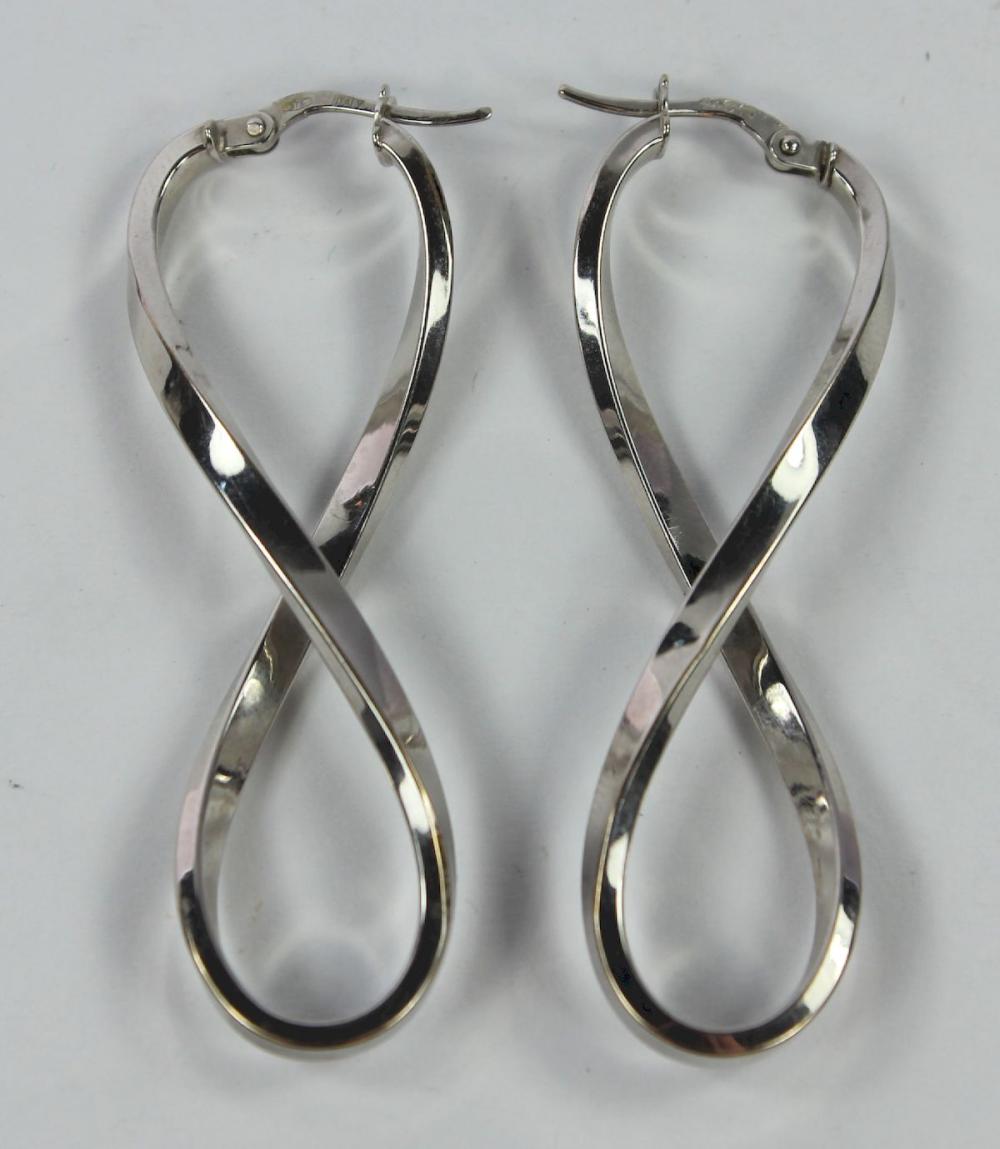 Italian Dangle Hoop Earring... image