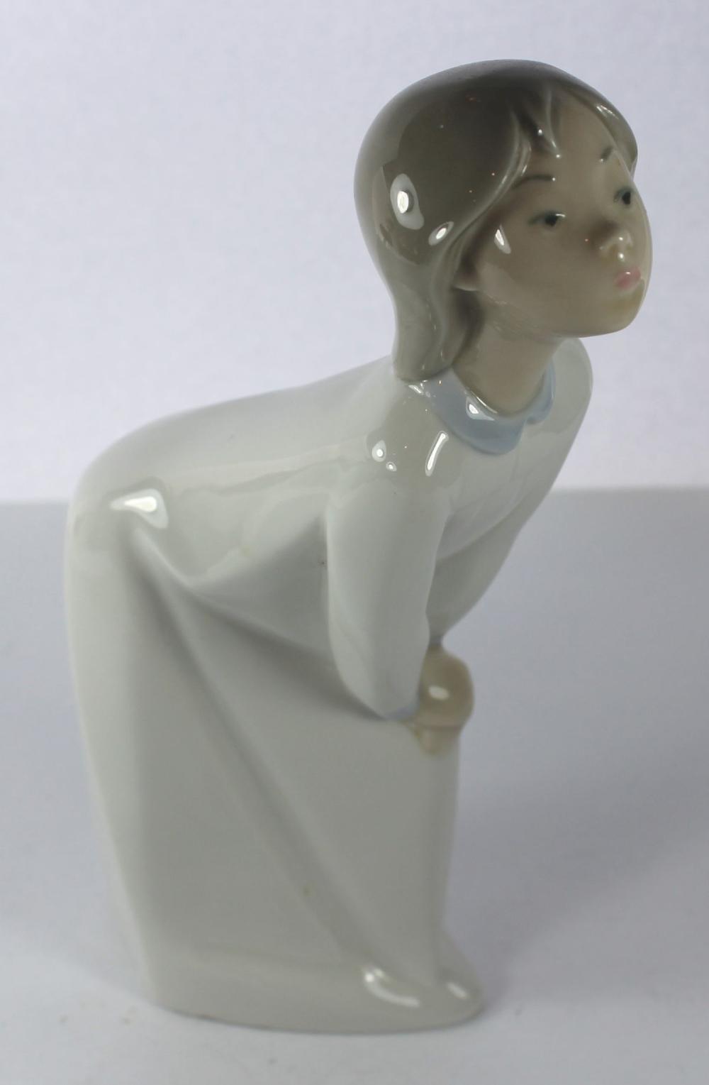 Lladro Figurine of a Leanin... image