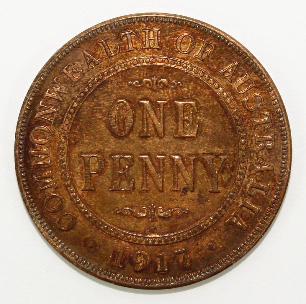 Australia 1917 I Penny, abo... image