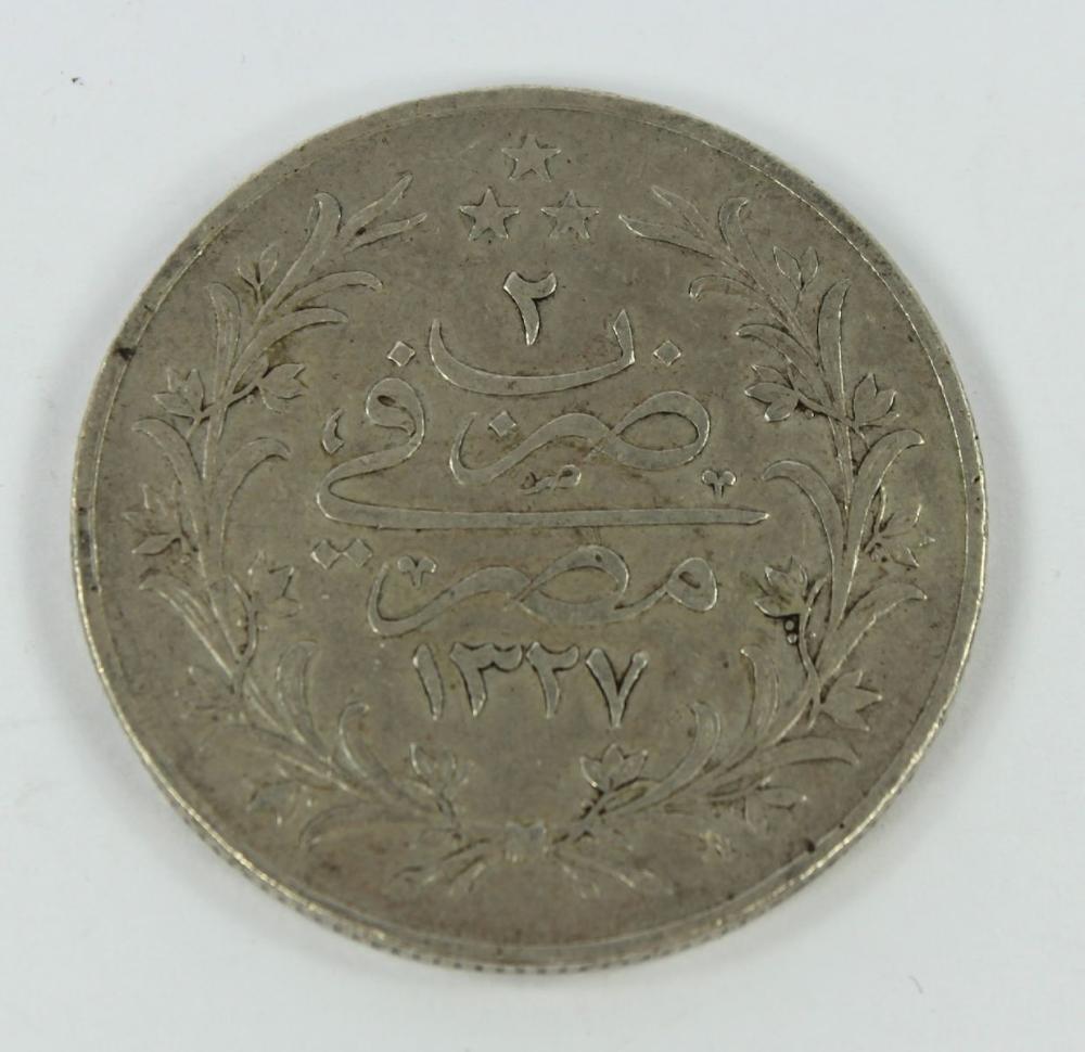 Egypt 1911 H Silver (833) 2... image