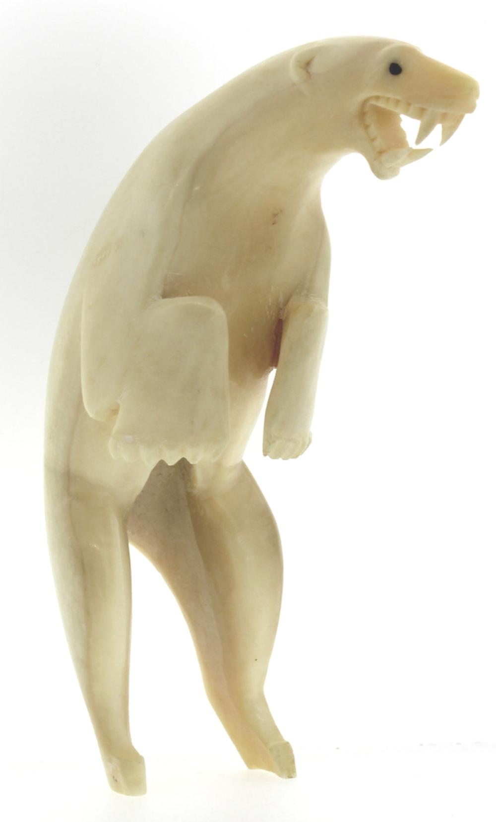 Well-carved Polar Bear in b... image