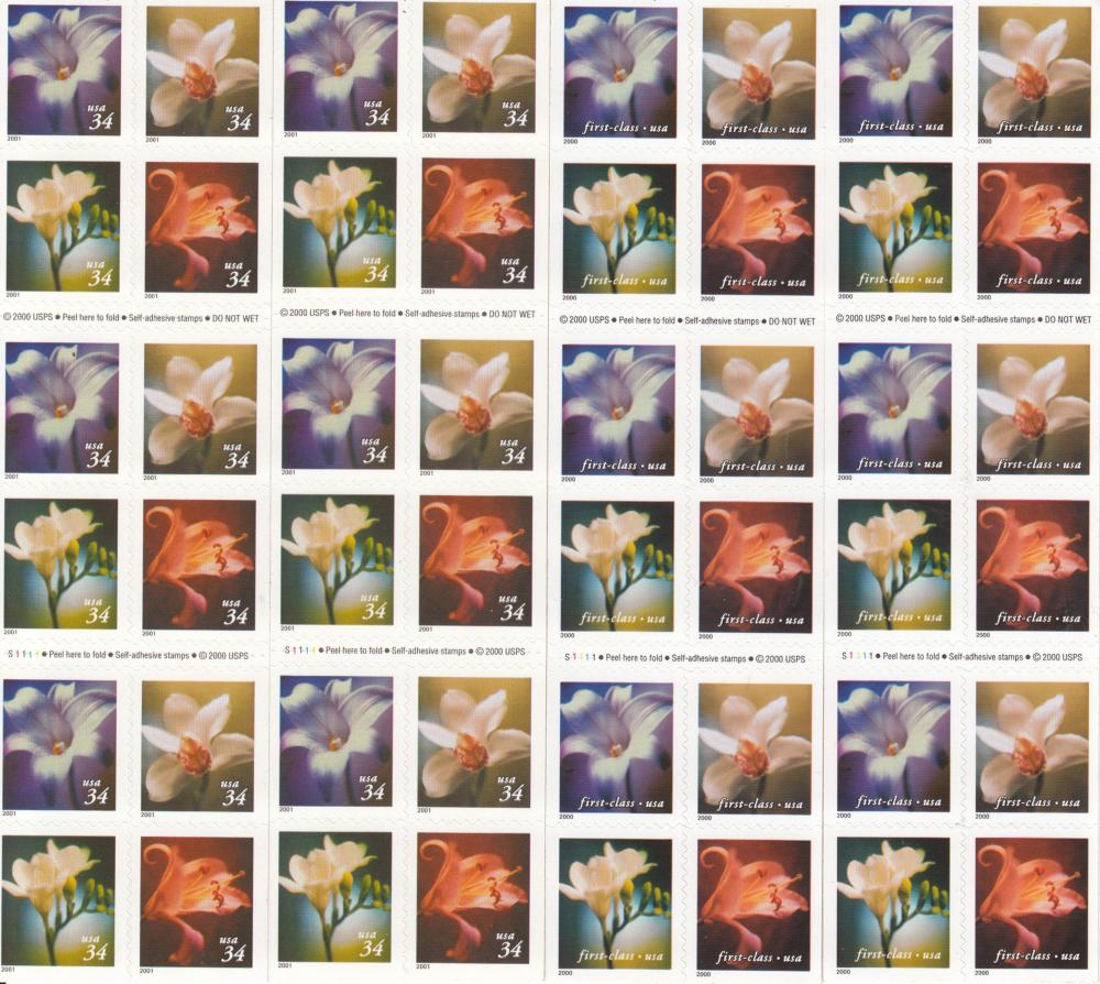 USA. 2000 'Flower' Stamp Pa... image