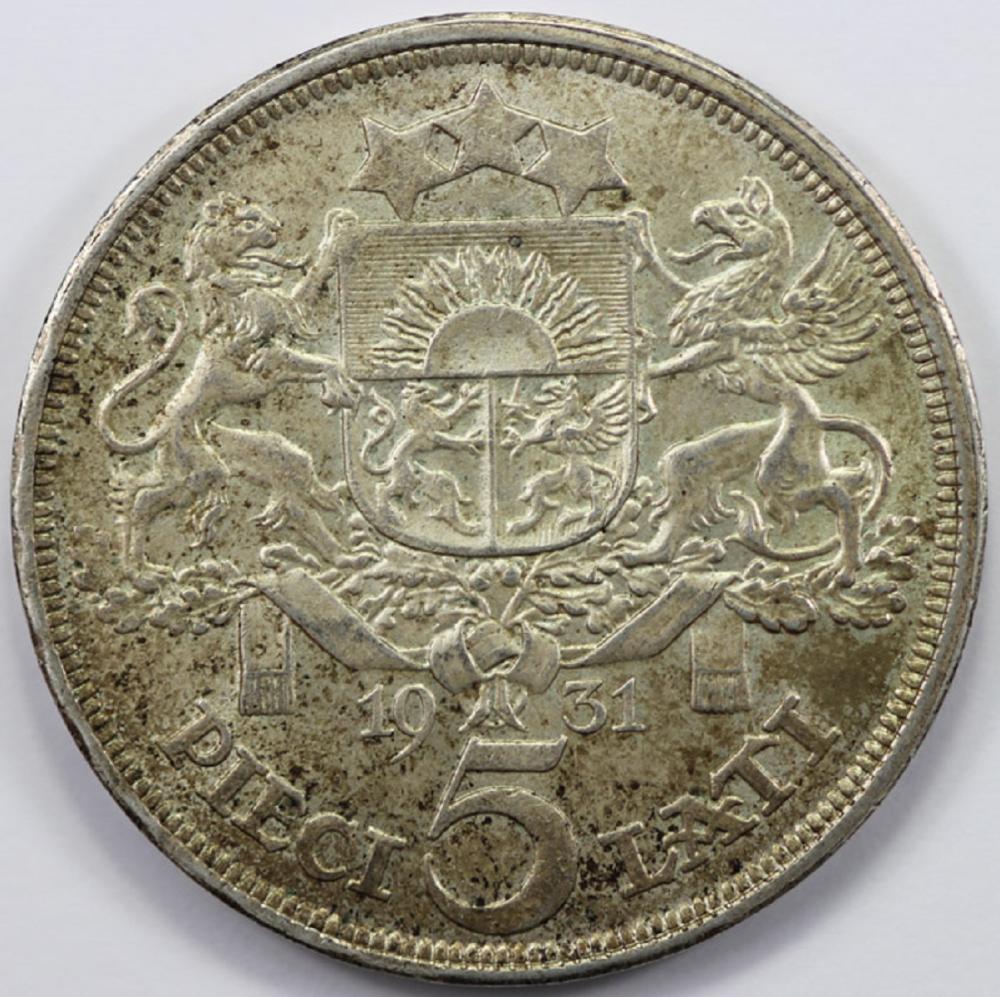 Latvia. 1931 Silver (0.835)... image