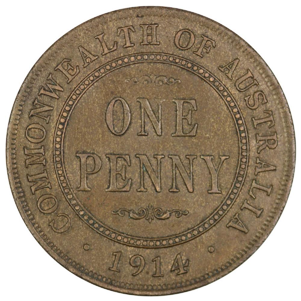 Australia. 1914 Penny, abou... image