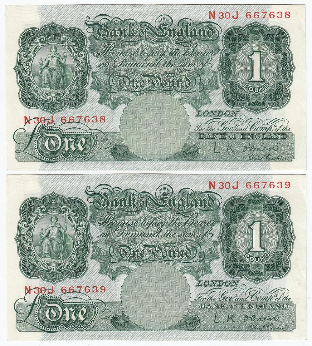 Great Britain 'O'Brien' £1 ... image