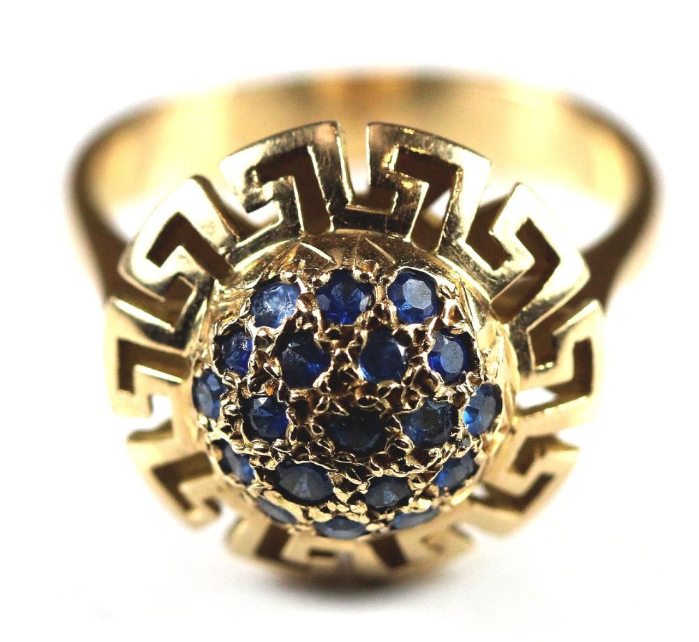 Versace-style 18ct Gold Rin... image