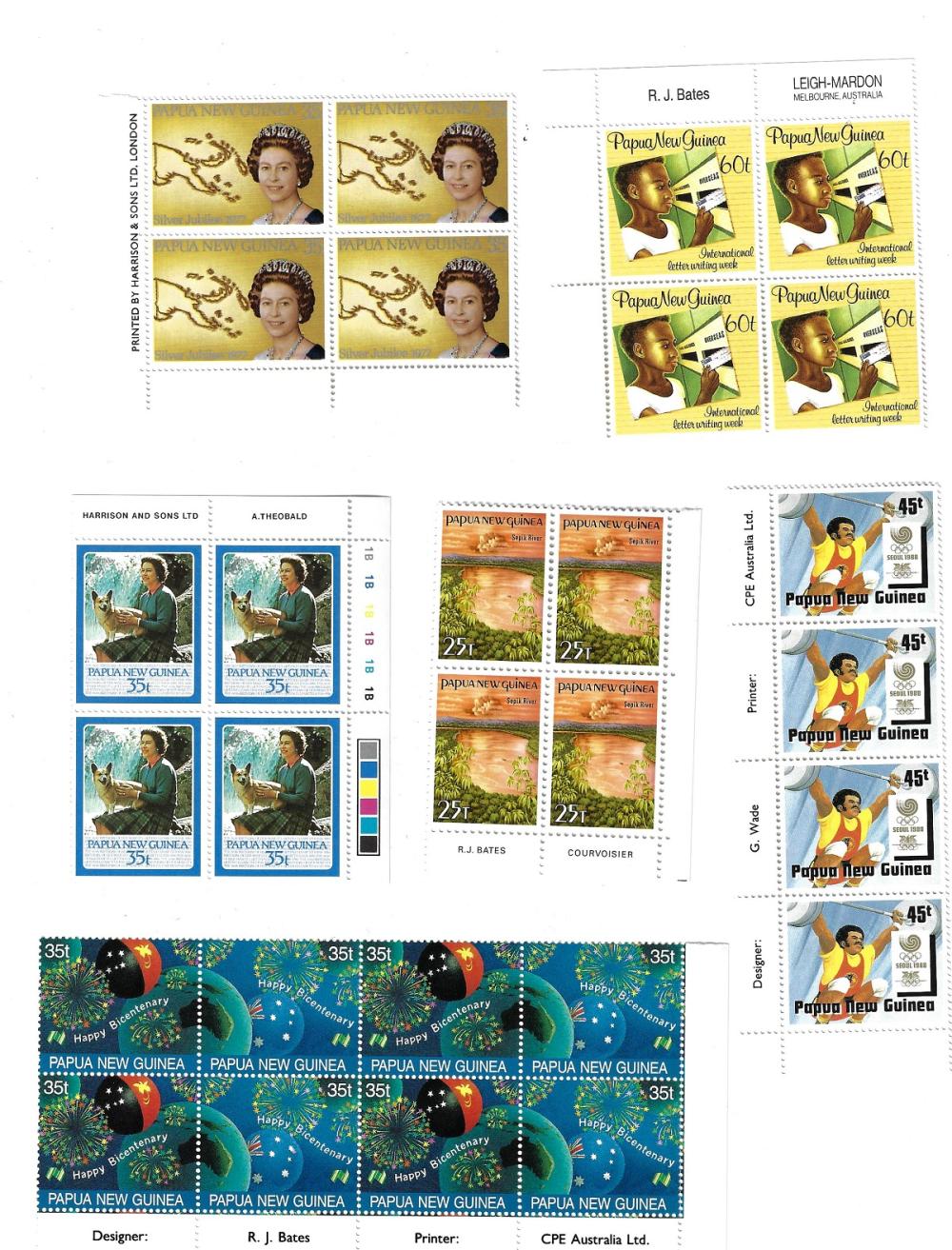 Papua New Guinea. MNH Block... image