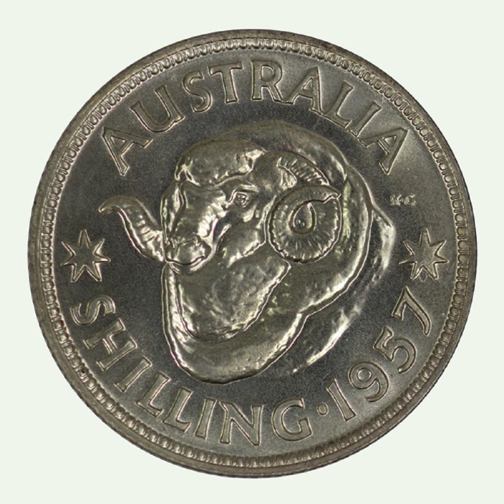 Australia. 1957 Proof Shill... image