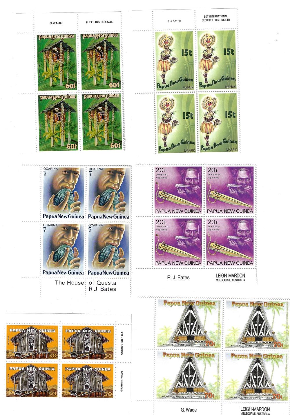 Papua New Guinea. MNH Block... image