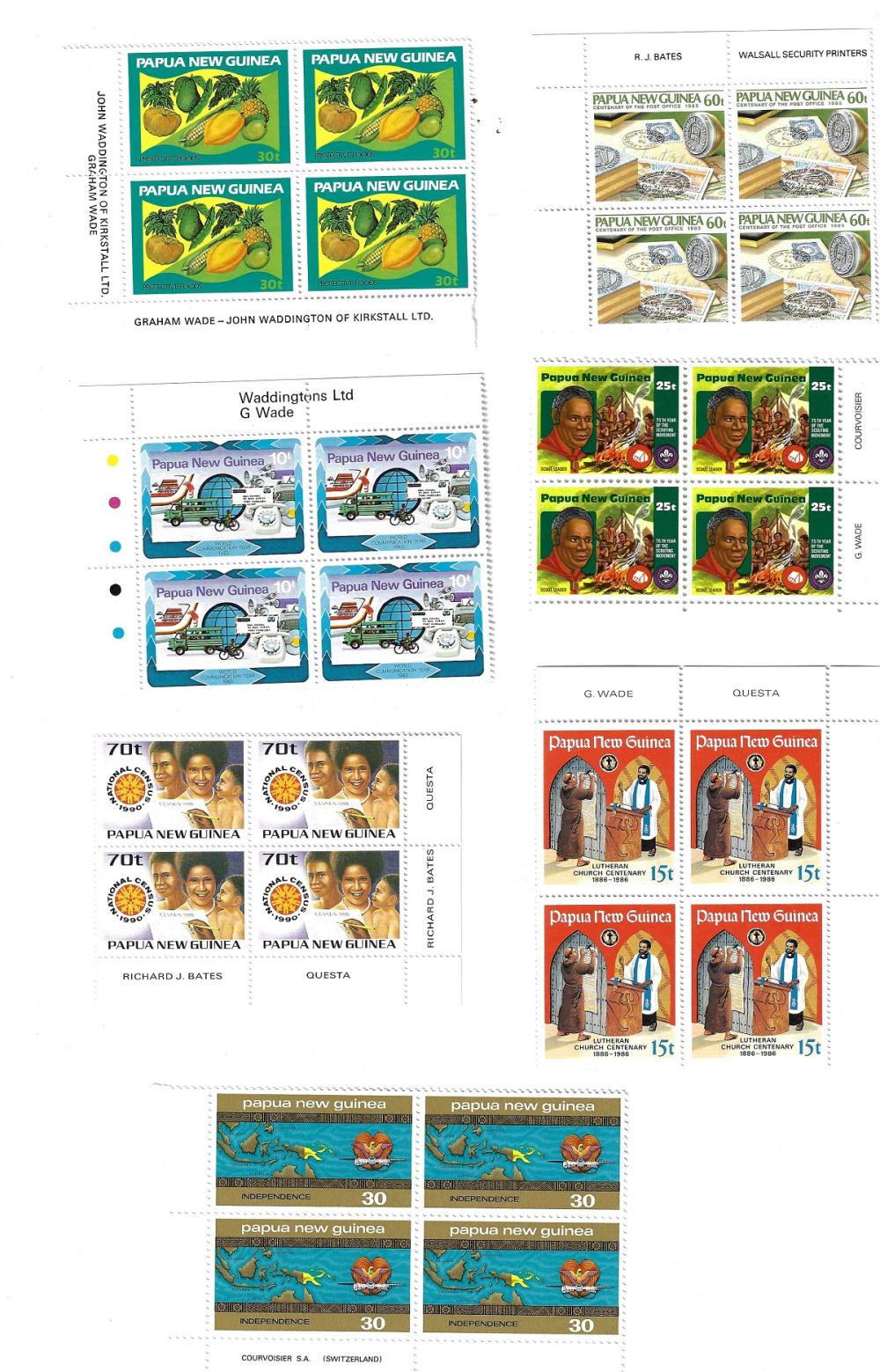 Papua New Guinea. MNH Block... image