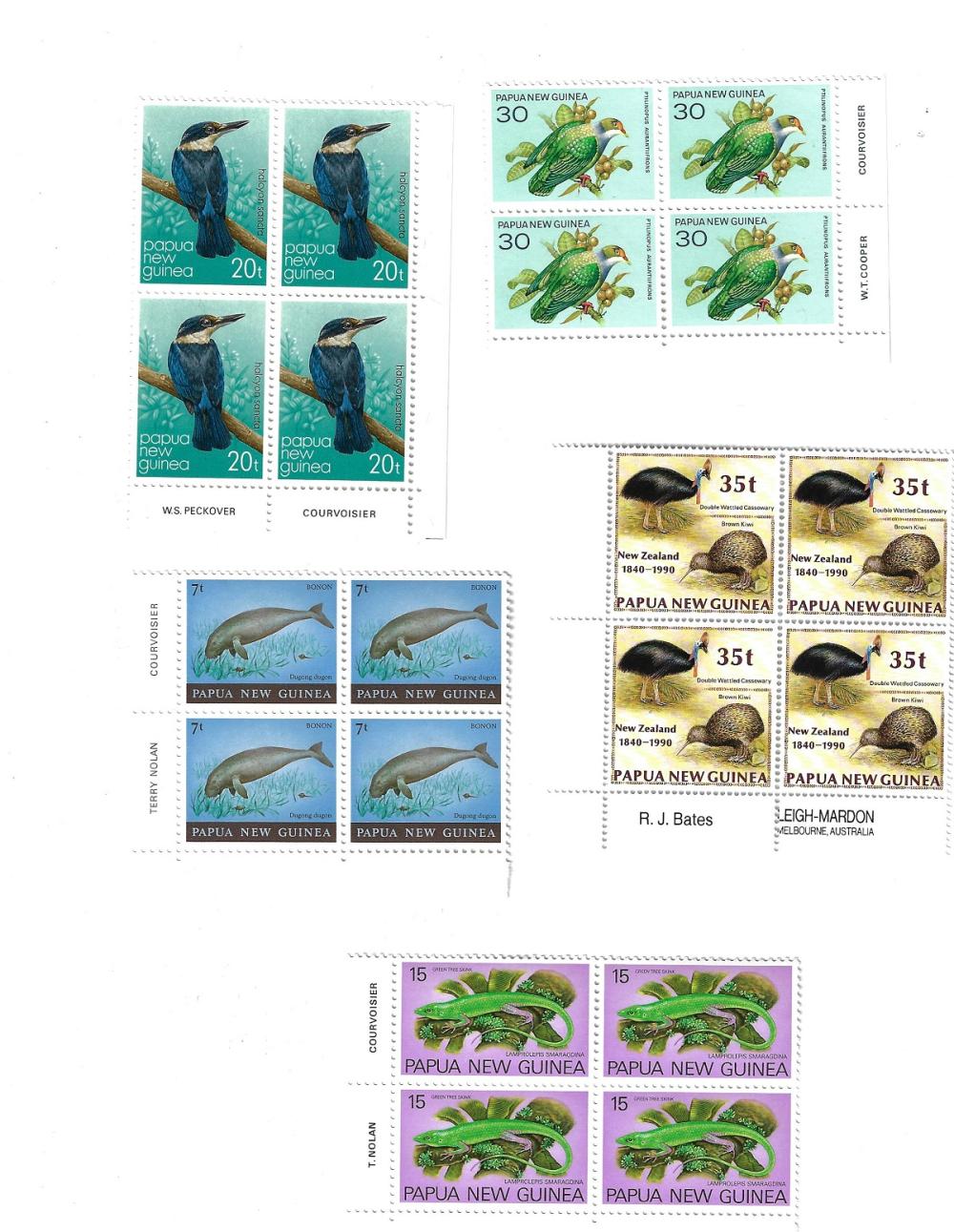 Papua New Guinea. MNH Block... image