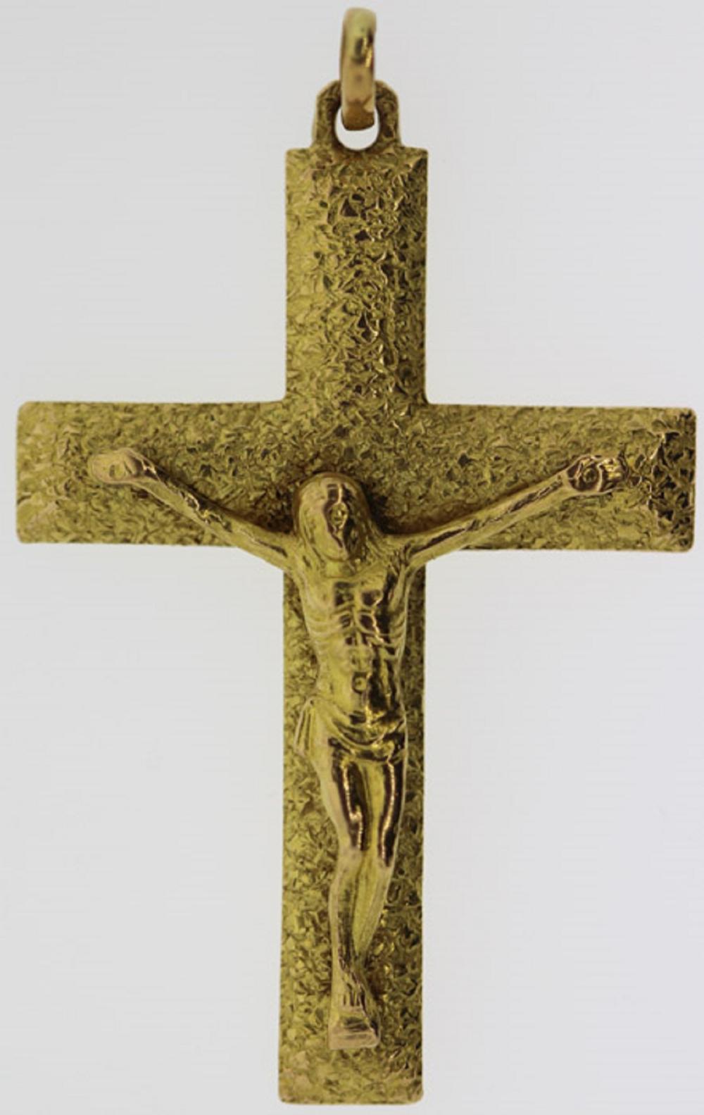 Crucifix in 18ct Gold image