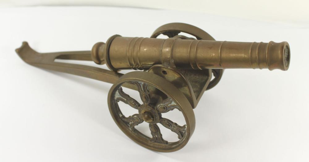 Decorative Brass Cannon for... image