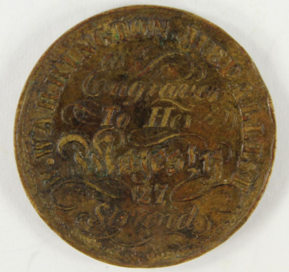 Great Britain 1843 Medalet ... image