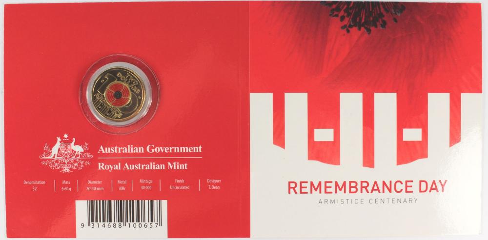 Australia 2018 'Remembrance... image