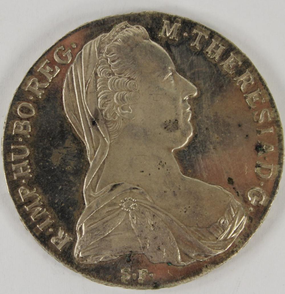 Austria 1780 Restrike Silve... image