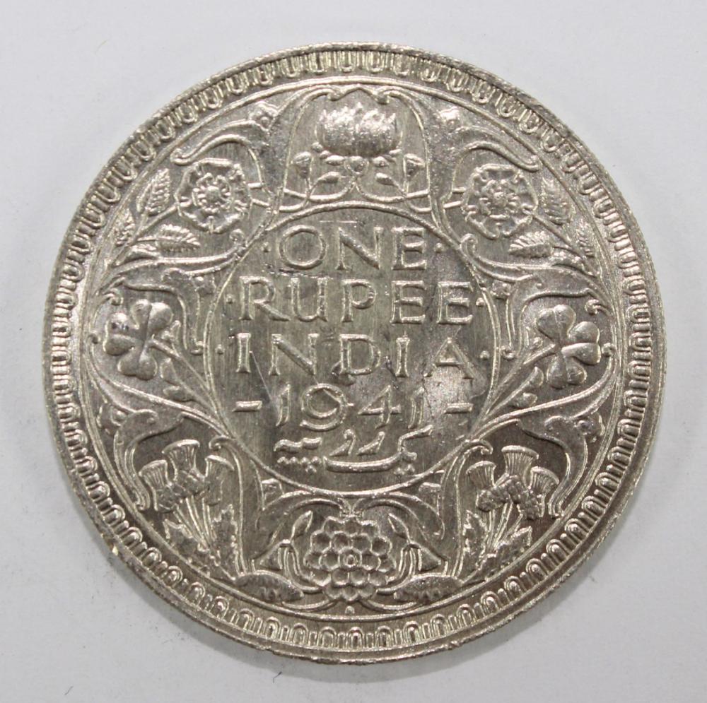 India 1941 (B) Silver (500)... image