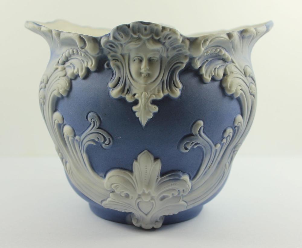 Rocco-style Blue Vase with ... image