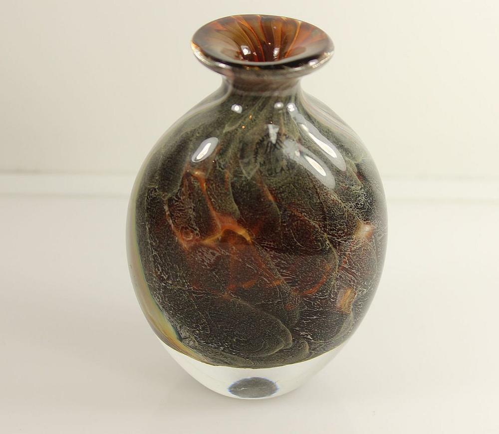 Small Maltese Art Glass Vase image