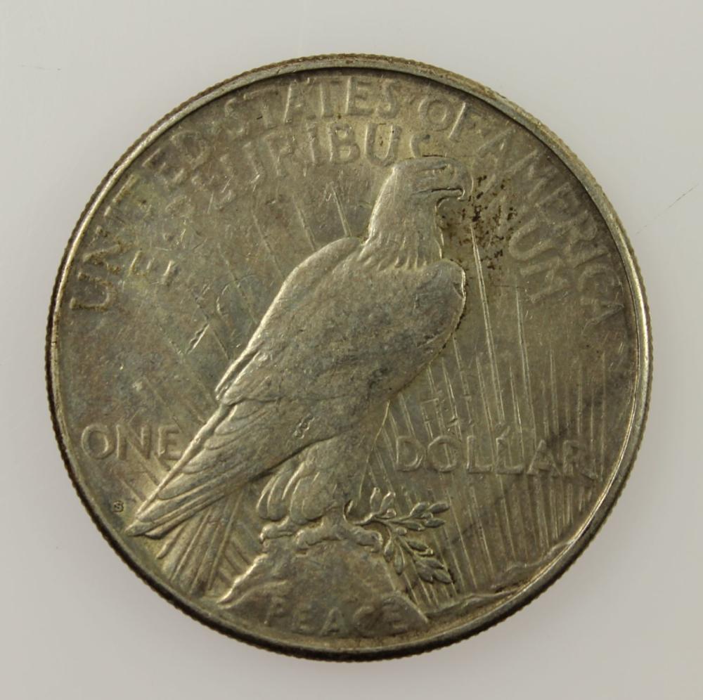 U.S.A. 1923 'Peace' Silver ... image