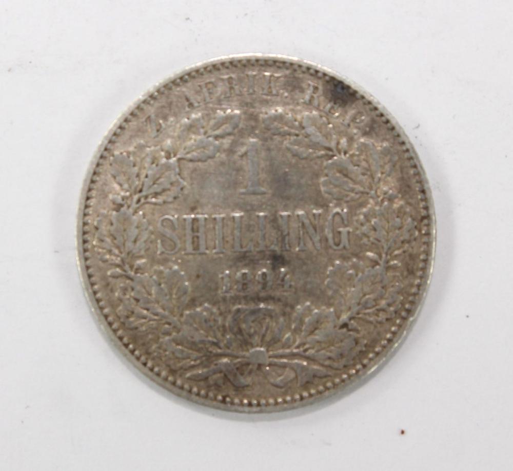 ZAR (South Africa) 1894 Sil... image