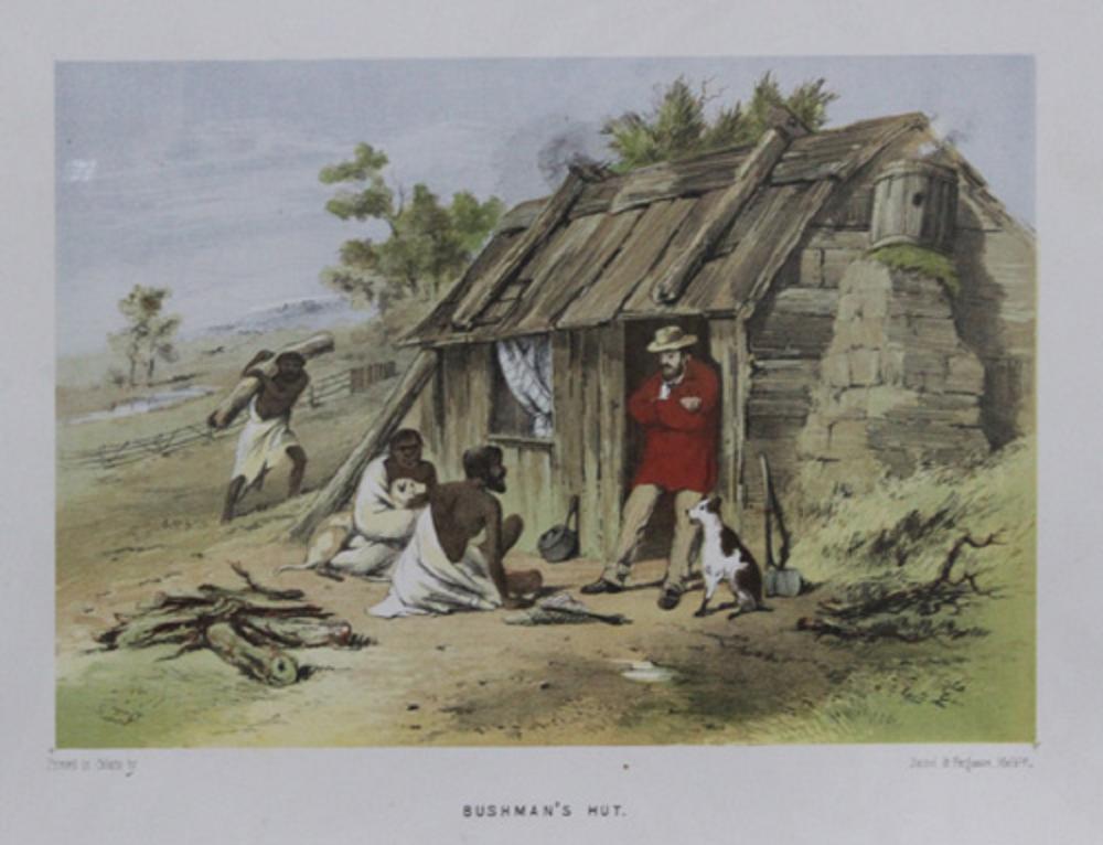 Bushman's Hut,' an original... image