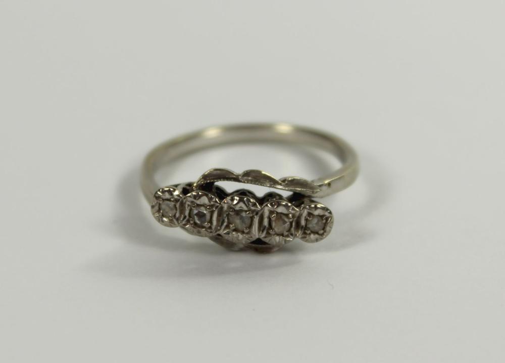 Rough-cut Diamond Ring in 1... image