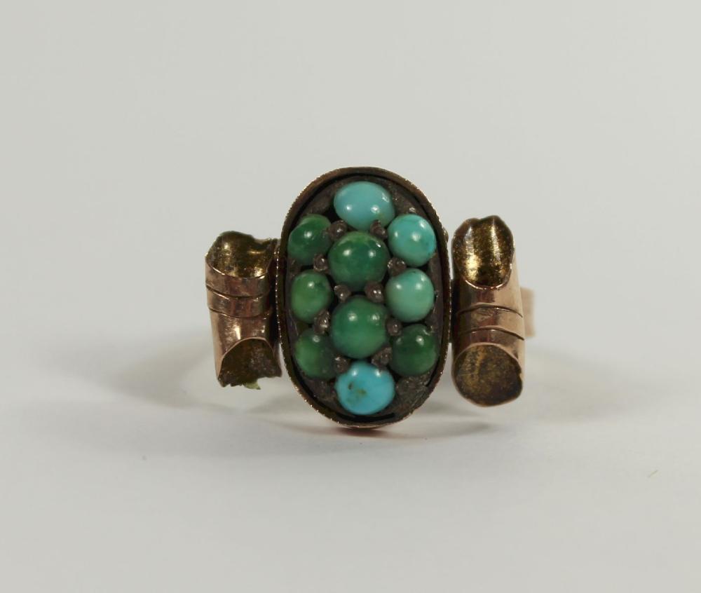 Vintage Turquoise Ring in 9... image