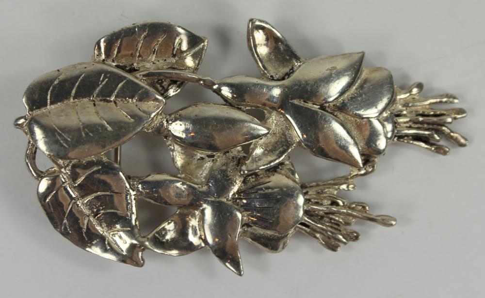 Floral Brooch in Sterling (... image