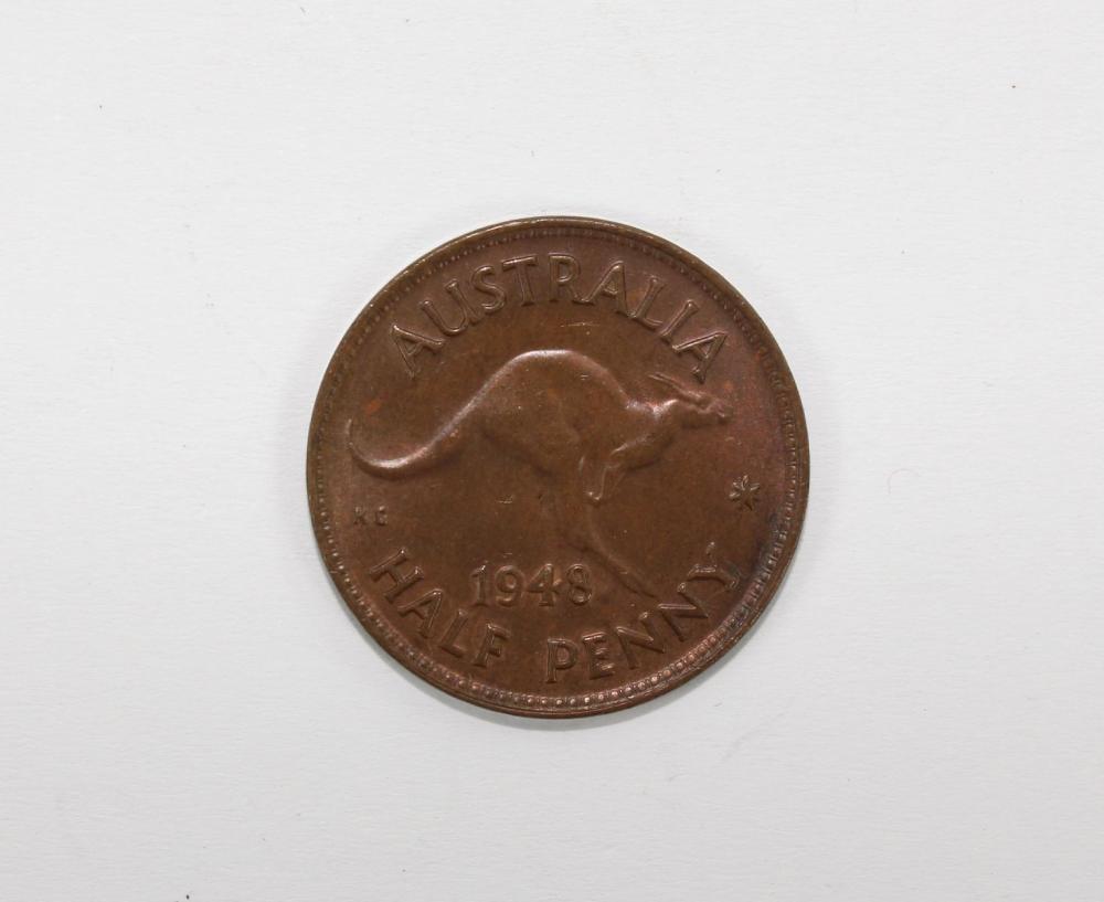 Australia 1948 (M) Halfpenn... image