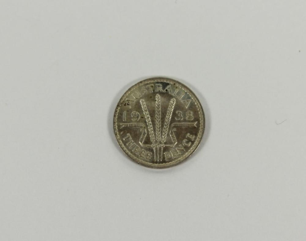 Australia 1938 Threepence, ... image