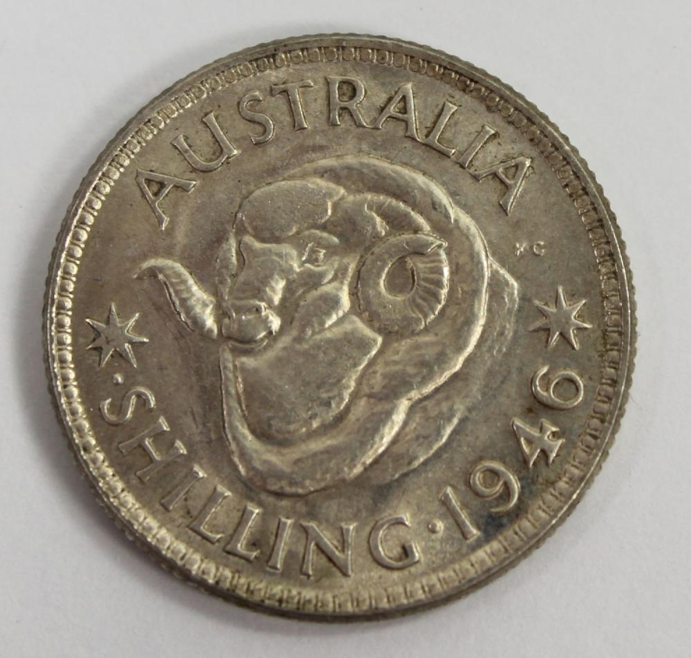 Australia 1946 .S Shilling,... image