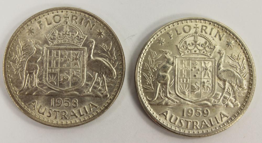 Australia 1958 & 1959 Flori... image