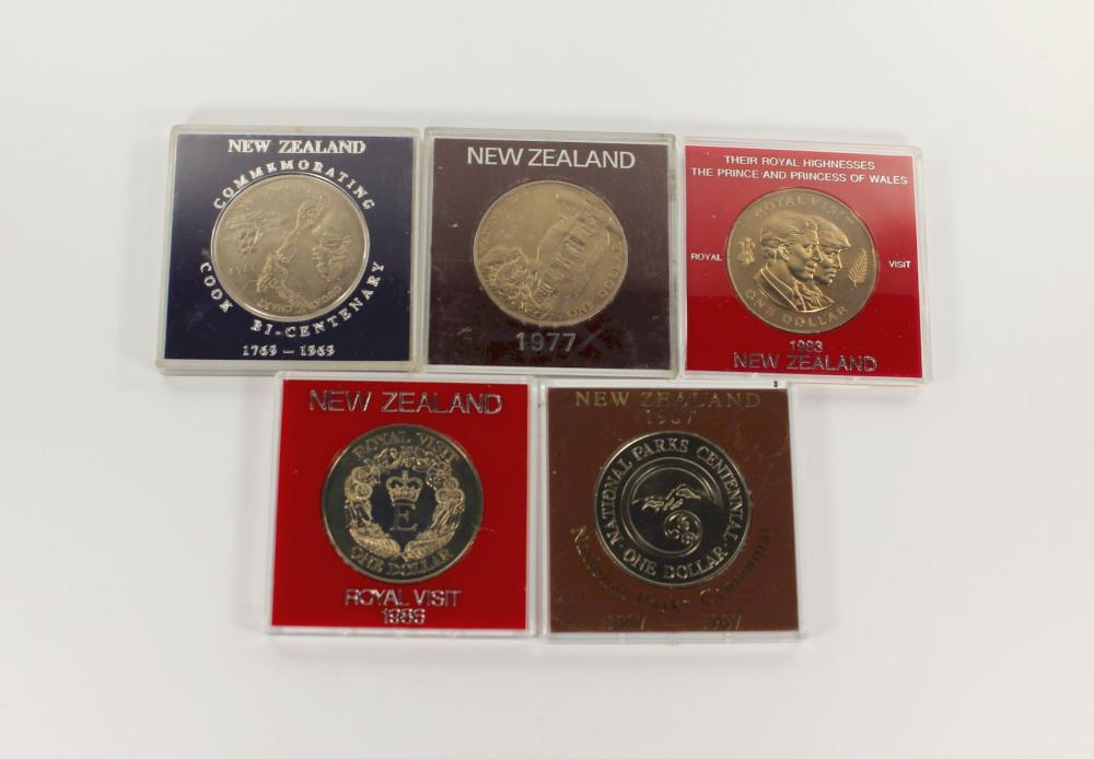 New Zealand 1969, 1977, 198... image