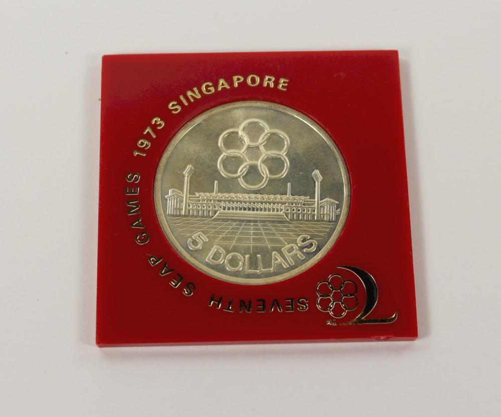 Singapore 1973 Silver (500)... image