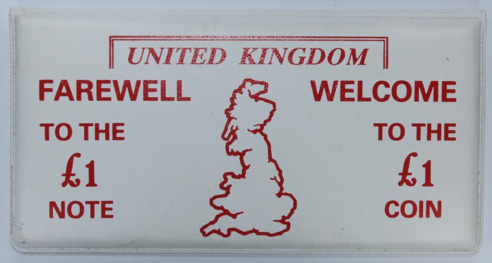 United Kingdom Farewell £1 ... image