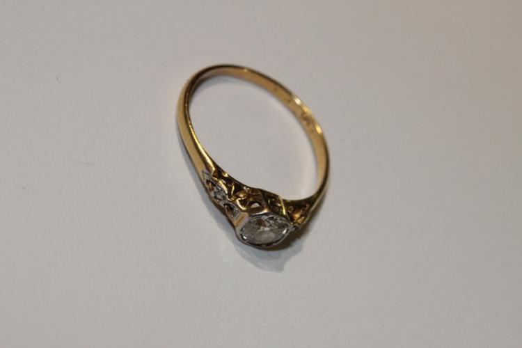 Vintage Solitaire Diamond &... image