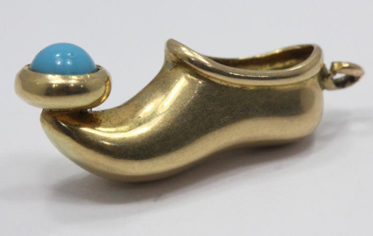 Genie's Shoe Charm in 18ct ... image