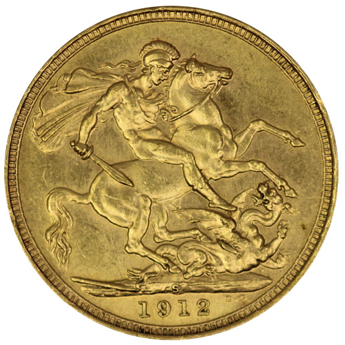 Australia 1912 S Sovereign,... image