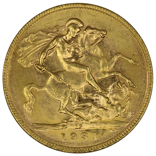 Australia 1931 P Sovereign,... image