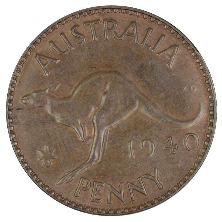 Australia 1940 Penny, about... image