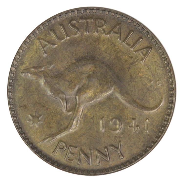 Australia 1941 Penny, Uncir... image