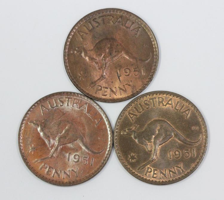 Australia 1951 (M) & 1951 Y... image