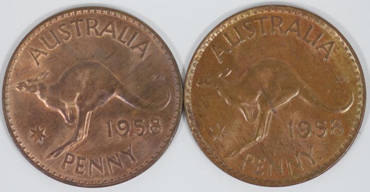 Australia 1958 (M) & 1958 Y... image