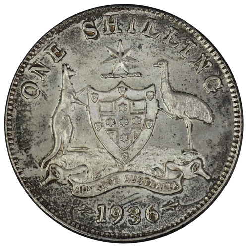 Australia 1936 Shilling, To... image